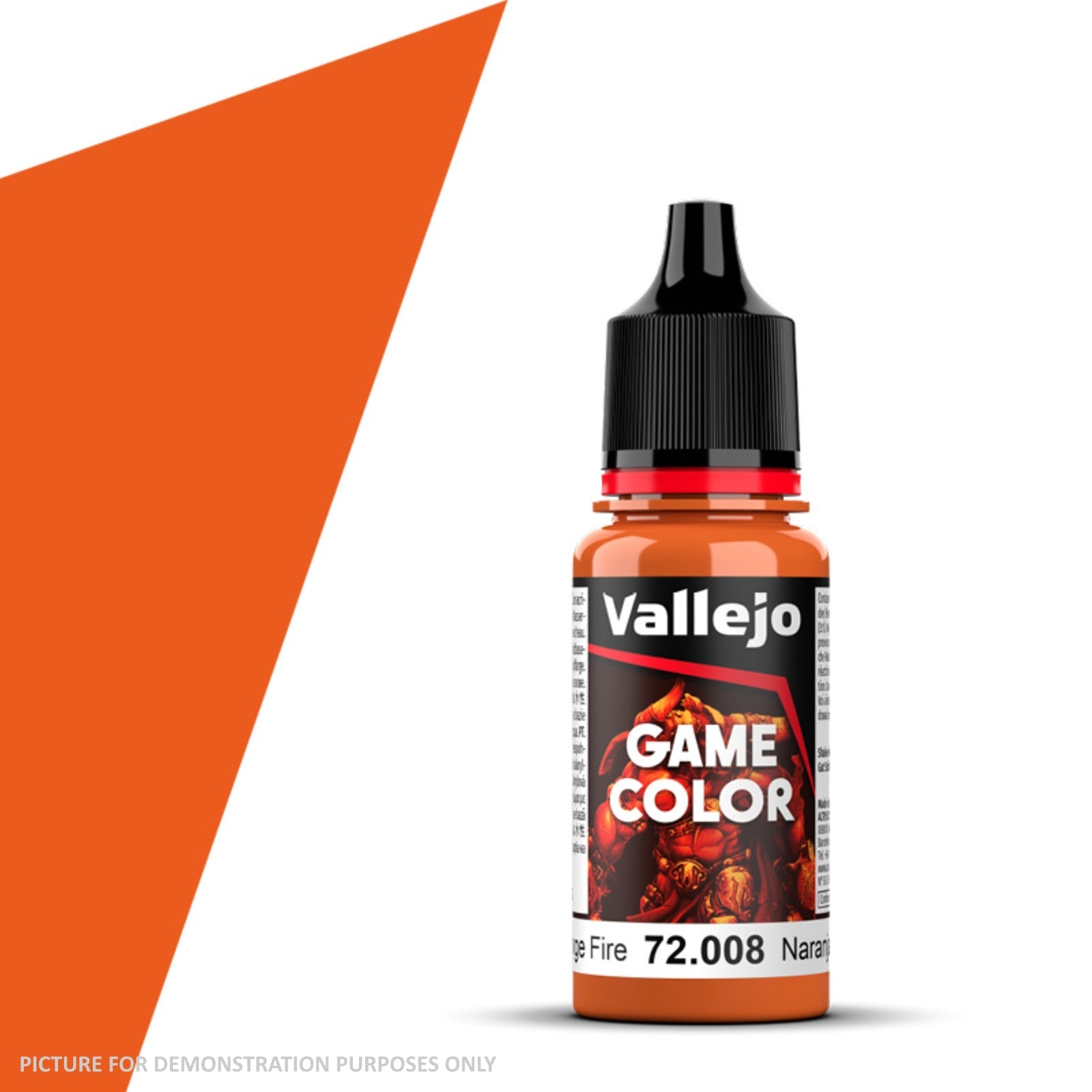 Vallejo Game Colour - 72.008 Orange Fire 18ml